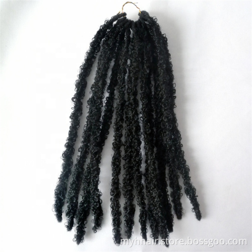 Synthetic Hair Crochet Braiding Hair Weaving 14 inch Short Synthetic Weave Style Pack Hair Curl Light and soft dirty braids